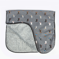 FatFace Marching Dogs Blanket Medium - Special Order Item Clearance Line