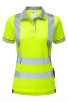 PULSAR&reg; PROTECT Women's HV Yellow Polo Shirt
