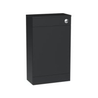 Tucker French Dorking 500mm Square Edge Back To Wall WC Unit Matt Graphite