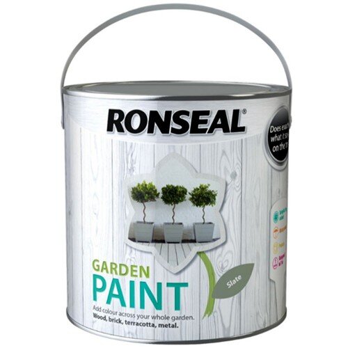 RONSEAL GARDEN PAINT SLATE 2.5 LTR