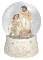 Resin Nativity Waterball/Holy Family 2 1/2 inch   (89263)