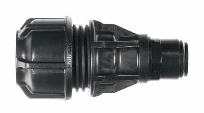 MDPE Joiner PE x Copper 25mm/ 3/4in x 22mm