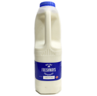 Fresh Whole (Full Fat) Milk Blue Lid 1lt