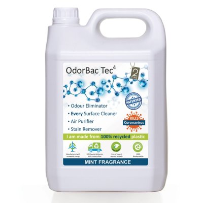 OdorBac Tec Odour Eliminator & Cleaner 5L Mint
