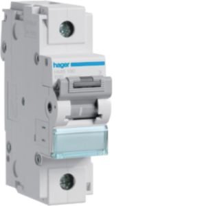 Hager 100A S/P B Curve 15Ka MCB HMB190