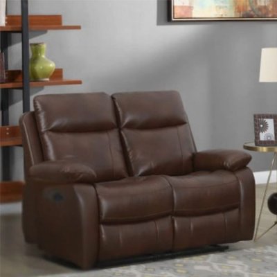 Tolly Recliner 2 Seater - Tan