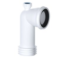 Viva 90&deg; Bend WC Pan connector (1&frac14; Adapter)