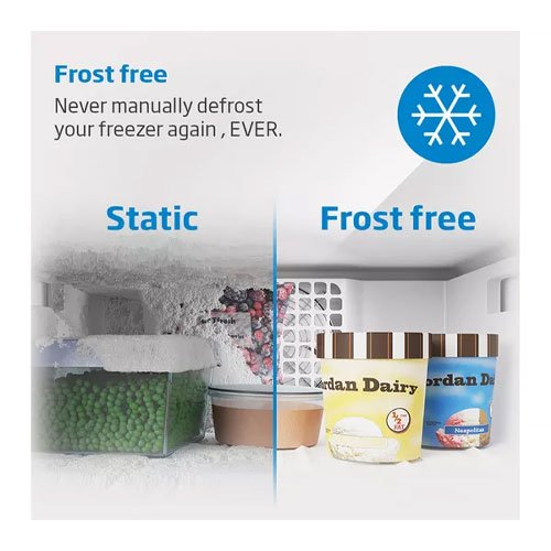 Beko 50/50 Freestanding Fridge Freezer - White| CNG4582VW frost free