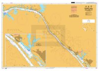 ADMIRALTY Chart - CP4 Panama Canal, Gaillard Cut