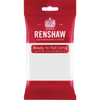 red packet of renshaw ready to roll icing fondant white pres free
