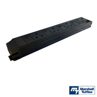 Marshall-Tufflex 4 Gang Power Module - 20mm Entry Hole