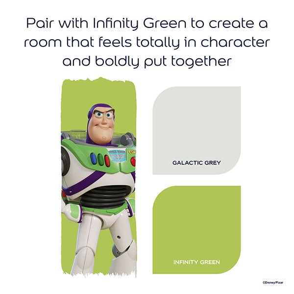 Dulux Easycare Toy Story Colour Combination