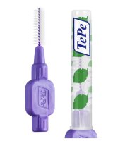 Tepe Interdental Brushes 10 x 6 - Pack Size 6. Purple 1.1mm