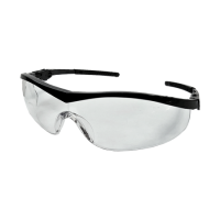 Storm Safety Glasses, Black w/Clear Lens
