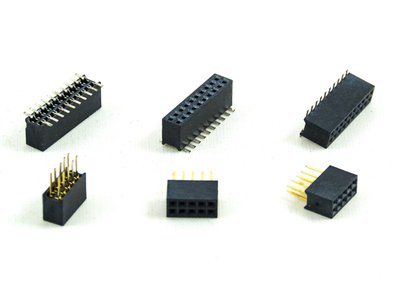 100 position PCB Socket 1.27mm pitch Through Hole 4.3mm high
