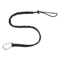 ELLER Ergodyne Squids&copy; 3100 Single Carabiner Tool Lanyard 89-107cm, Black Std