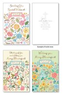 Easter Card with Gold Foil/3 Designs   (85707)