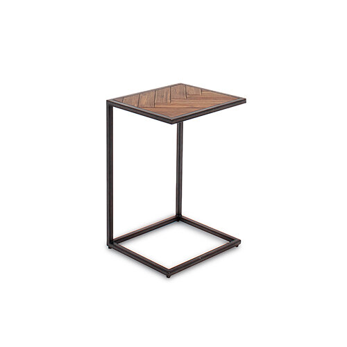 Vayda Drinks Table - Light Brown