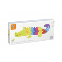 Puzzle Number Crocodile.