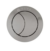 Viva Uni Button Brushed Nickel (For Skylo Flush Valves)