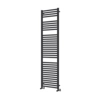 Tucker French 25mm Cross Bar Straight Towel Rail 1800 x 500mm (Heating Only) Anthracite PHG180-50ZAT