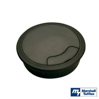 MT Desk Grommet - Black Plastic