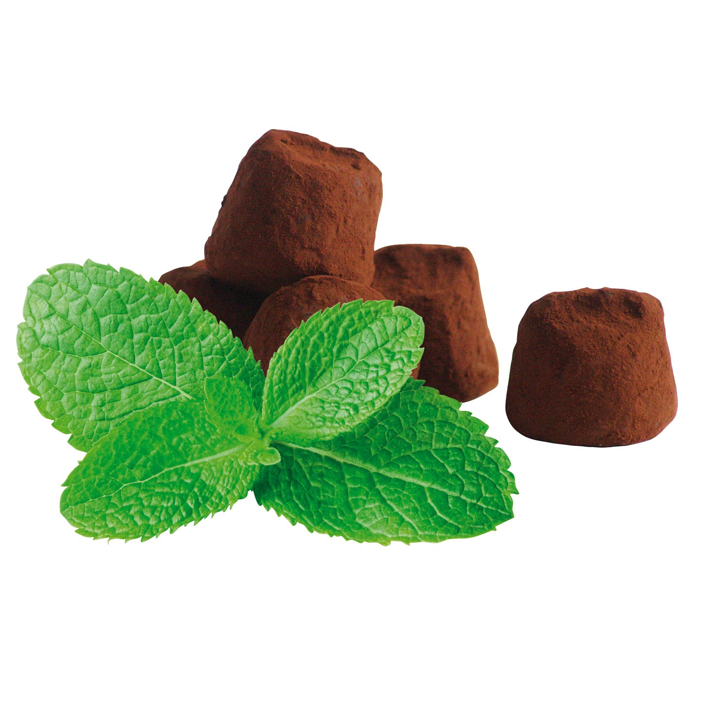 Mathez - Mint - cocoa dusted flavoured French truffles 9.2g  (12 x 250g) x 3kg