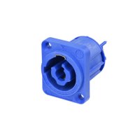 Neutrik 20A Blue PowerCON In Chassis Connector