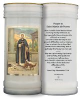 Pillar Candle - Saint Martin   (8695/MTN)
