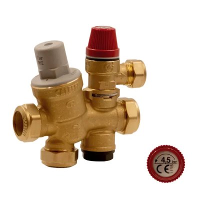 Gledhill 22mm 3/4.5 Bar Inlet Control Group Multibloc SG021 (Was SG022)