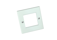 Prysmian UC Connect Single/Double Gang Euro Faceplate