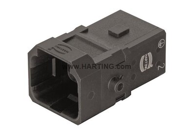 3 position + Earth Male with snap-in latch Crimp type for 0.14 to 4mm wire