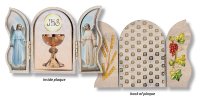 Communion Wood Plaque/Triptych   (C56230)