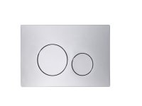 Tucker French Surrey Dual Flush Push Plate Chrome