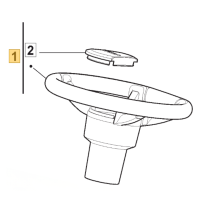 STIGA STEERING WHEEL [BLACK]