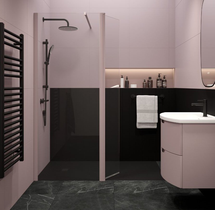 Coloured Wetroom Panels