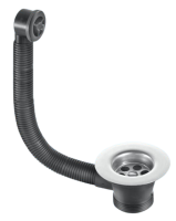 McAlpine 1 1/2" x 85mm Flange Sink Combined Waste and Overflow FSW2PP