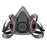 3M™ Reusable Half Mask Respirator, Medium, 6200