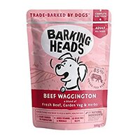 Barking Heads Dog Pouch - Beef Waggington 300g x 10