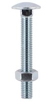 Cup Head Bolt & Nut M8 X 75 Pack of 40