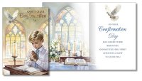 Confirmation Card/Boy   (F28211)