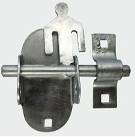 Oval Padbolt 100mm (4") Galvanised