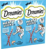 Dreamies Cat Meaty Sticks Salmon 30g x 14