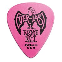Ernie Ball Everlast 0.60mm Pink, 12 Pack
