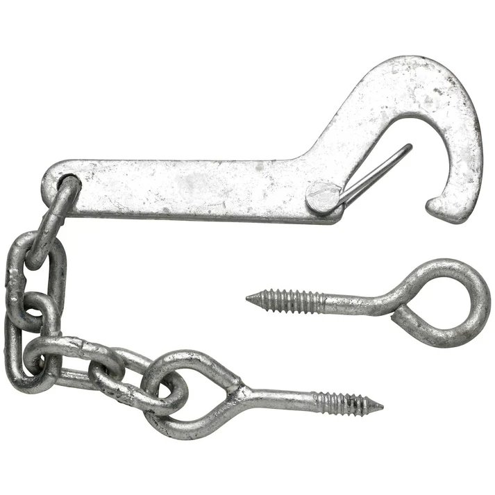 Perry 150mm 6" No.516 Safety Gate Hook & Eye Galv'd