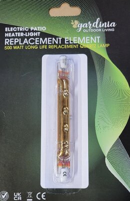 GARDINIA REPLACEMENT GOLD LAMP FOR SNPHR1500 | HLG500