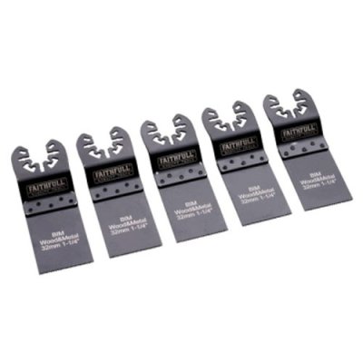 Faithfull 5 Piece Multi-Tool Blade Set