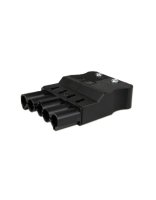 Metway 5 Pole Female Flat Black Connector