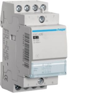 Hager 25A 2NC Contactor ESC426