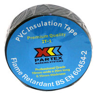 Grey PVC Insulating Tape 19mm x 20 Metre